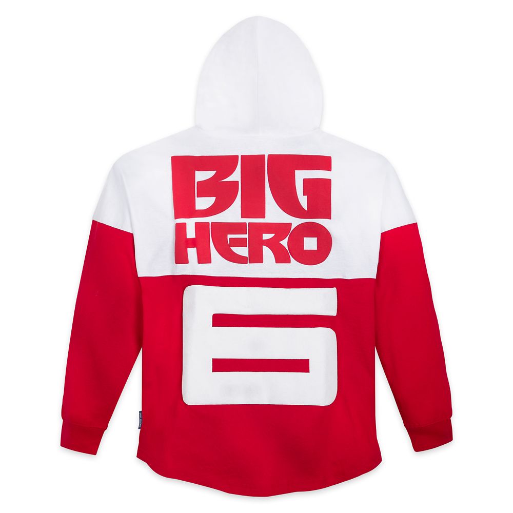 Baymax Spirit Jersey Pullover Hoodie for Adults – Big Hero 6