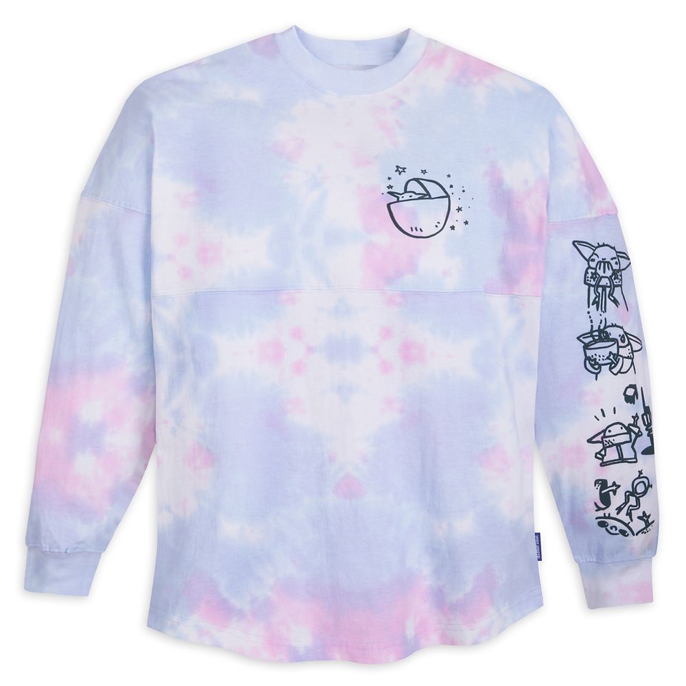 Grogu Tie-Dye Spirit Jersey for Adults – Star Wars: The Mandalorian