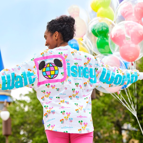 Mickey Mouse Balloons Spirit Jersey for Adults – Walt Disney World 50th Anniversary