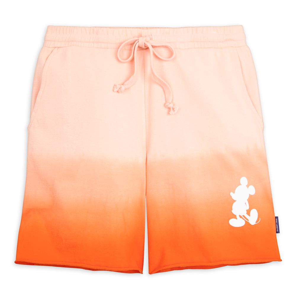 Mickey Mouse ”Sun Fade” Shorts for Women by Spirit Jersey – Coral has hit the shelves