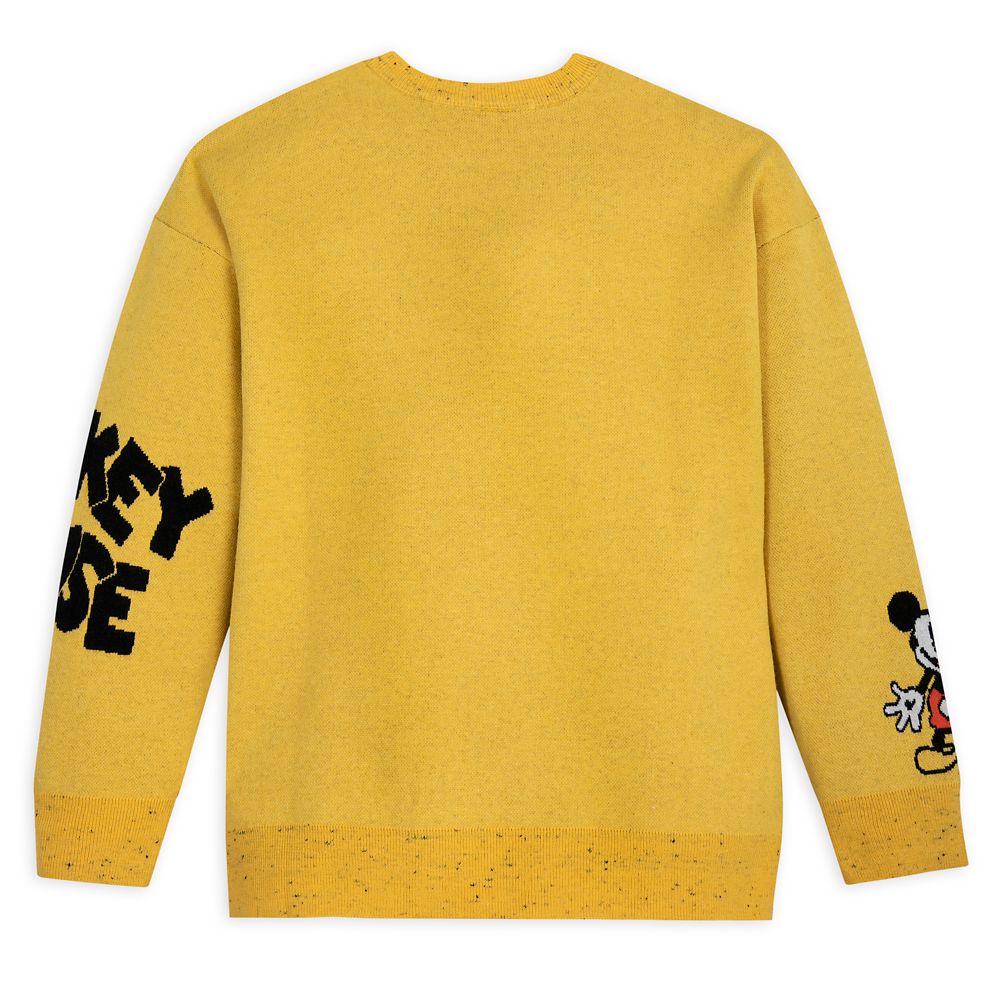 Mickey Mouse Pullover Knit Sweater for Adults