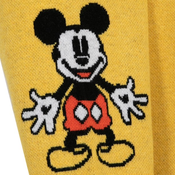 Mickey Mouse Pullover Knit Sweater for Adults