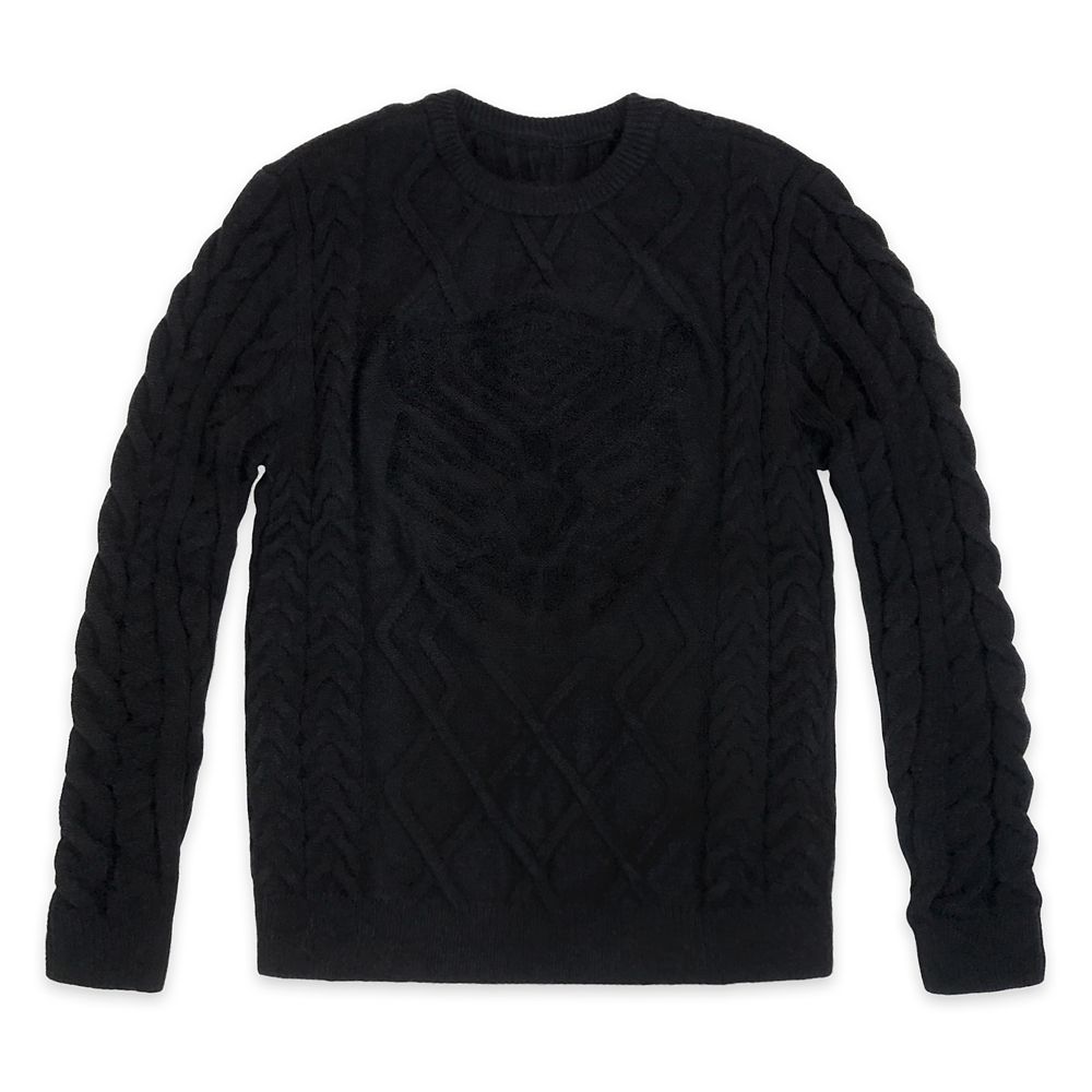 Black Panther Pullover Sweater for Adults