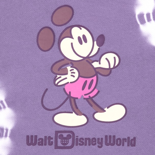 Mickey Mouse Genuine Mousewear Tie-Dye Sweatshirt for Women – Walt Disney World