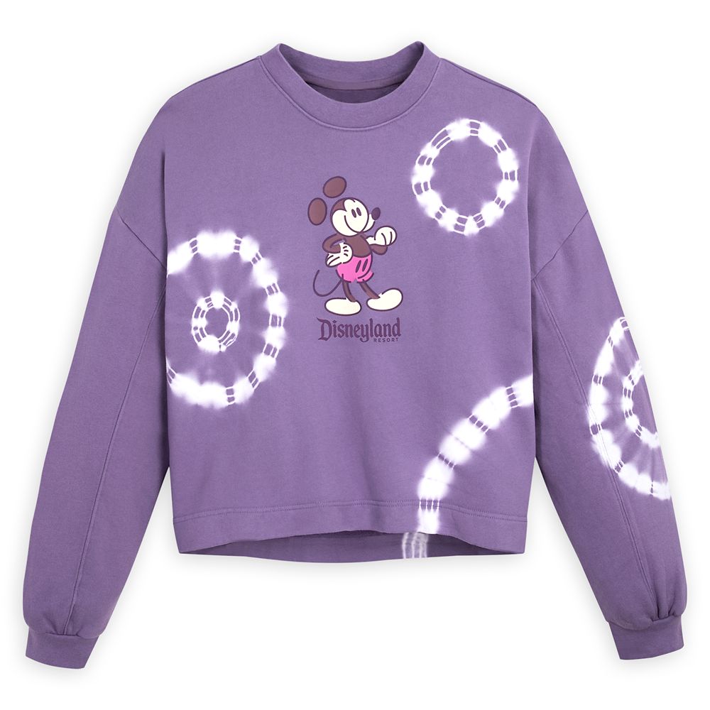 Mickey Mouse Genuine Mousewear Tie-Dye Sweatshirt for Women – Disneyland