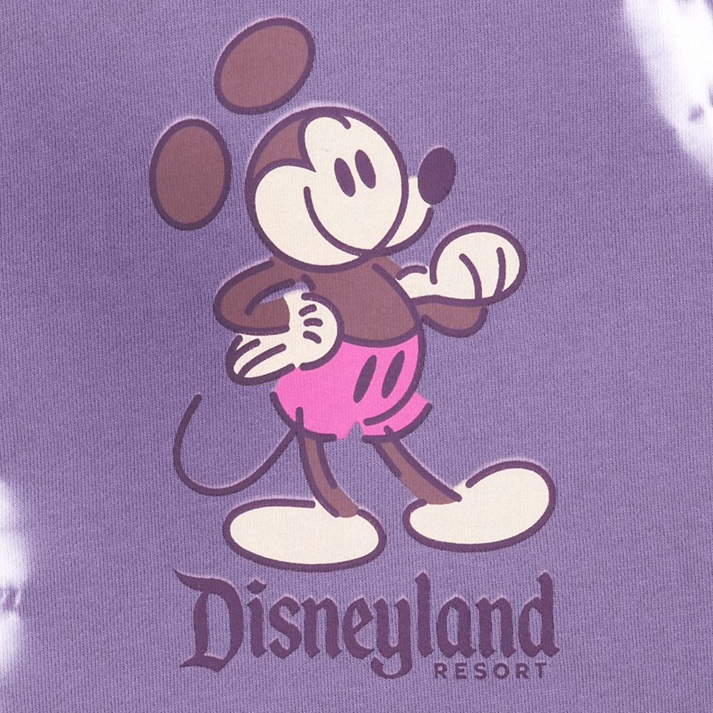 Mickey Mouse Genuine Mousewear Tie-Dye Sweatshirt for Women – Disneyland