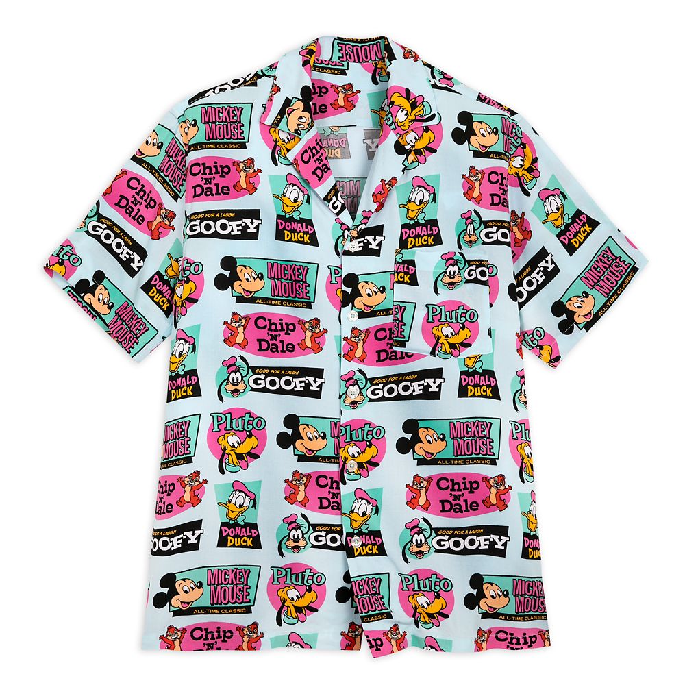Mickey Mouse and Friends Woven Shirt for Men is available online