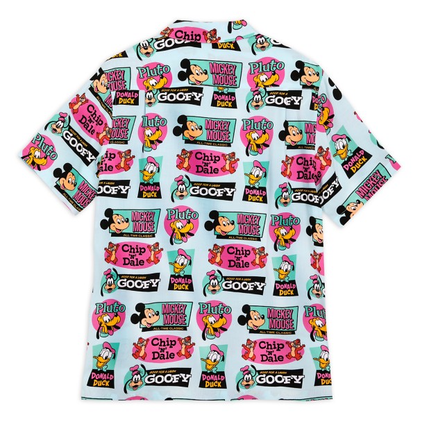 Mickey Mouse and Friends Woven Shirt for Men