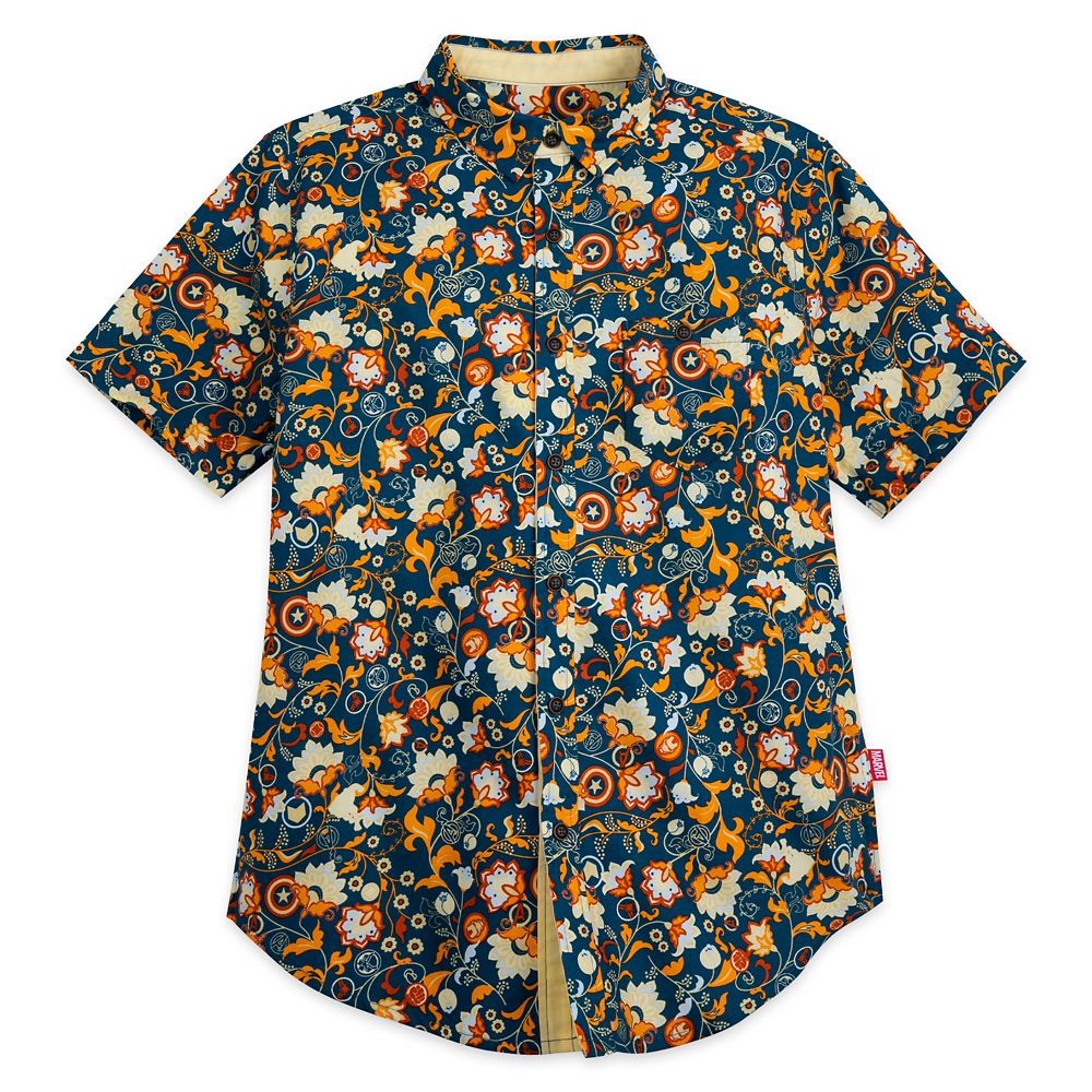 Marvel Woven Shirt for Adults is now out