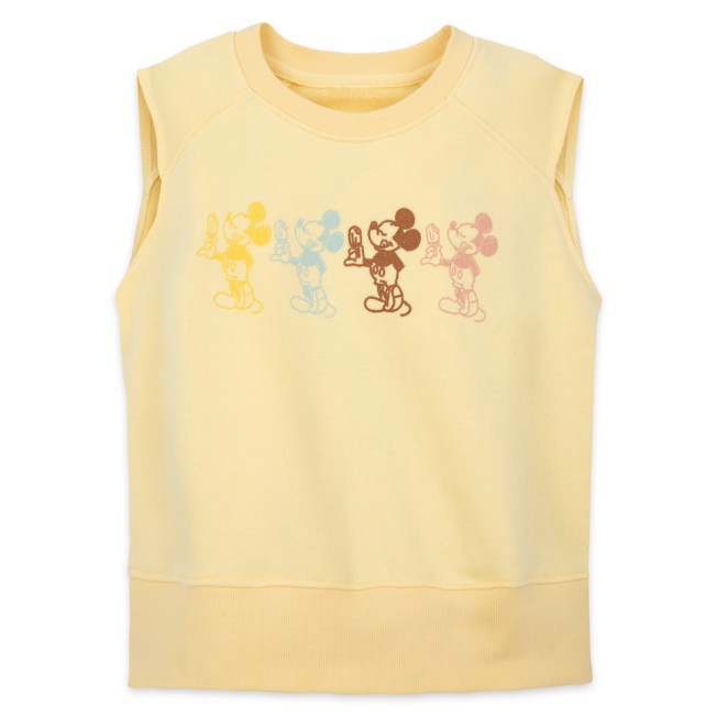 Mickey Mouse Sleeveless Knit Top for Women