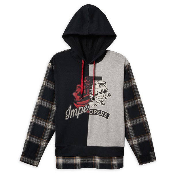 Star Wars Layered Look Pullover Hoodie for Adults