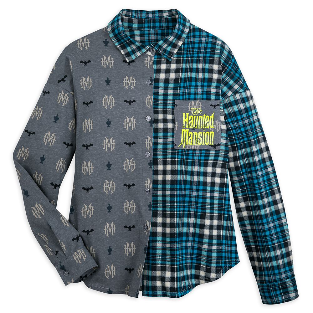 The Haunted Mansion Woven Shirt for Adults – Buy Now