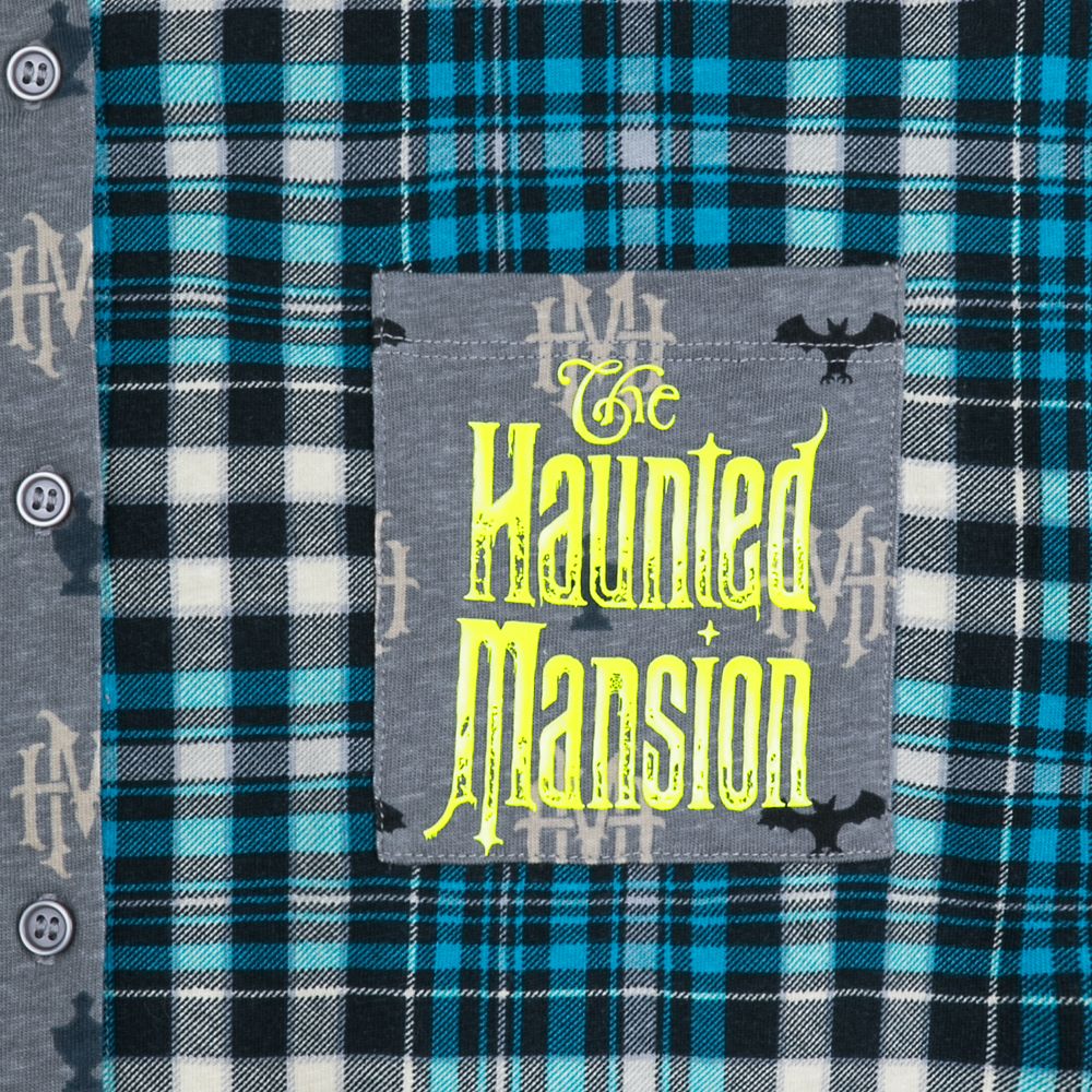 The Haunted Mansion Woven Shirt for Adults