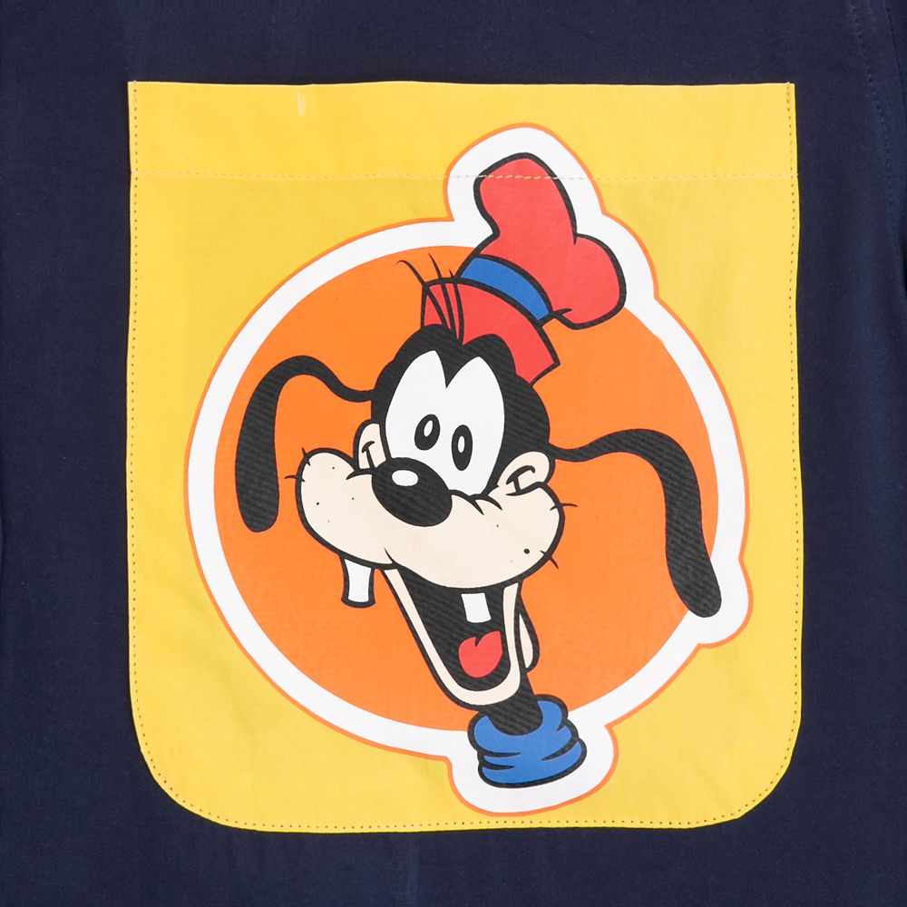 Walt Disney World Retro ''Stickers'' Woven Shirt for Adults