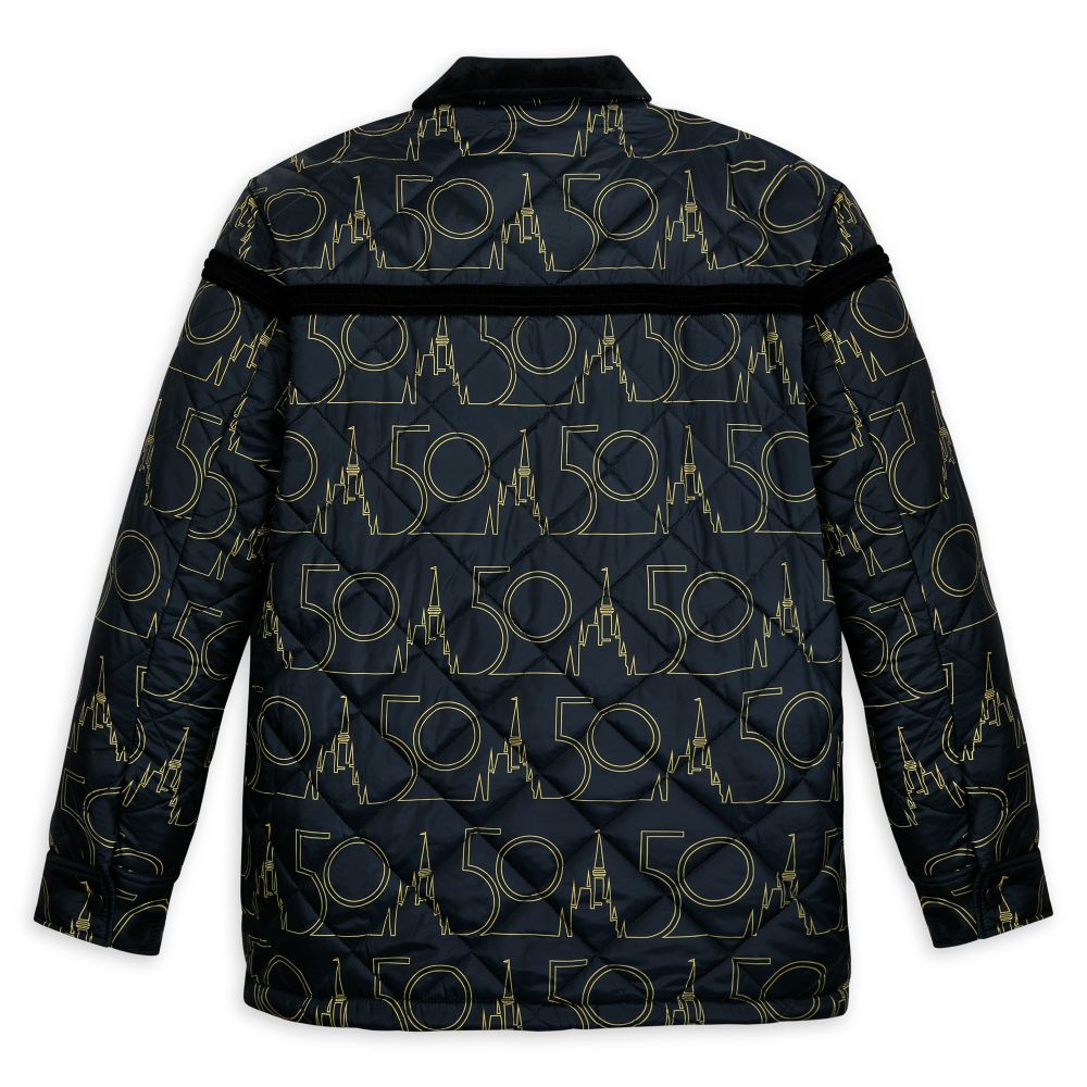 Walt Disney World 50th Anniversary Quilted Jacket for Adults