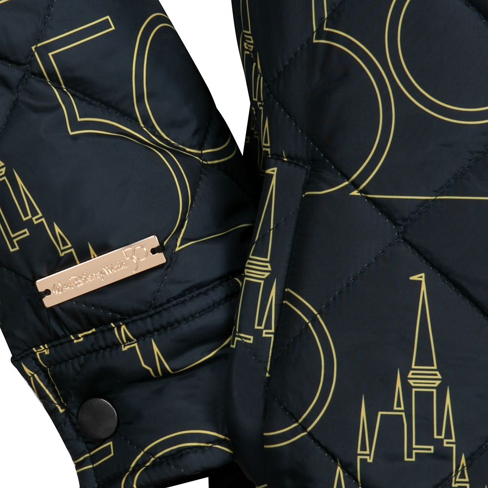 Walt Disney World 50th Anniversary Quilted Jacket for Adults