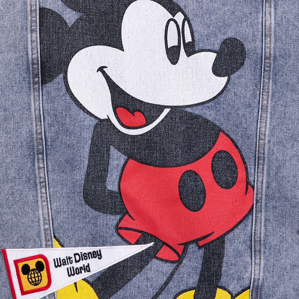 Walt Disney World Pennant Denim Vest for Women