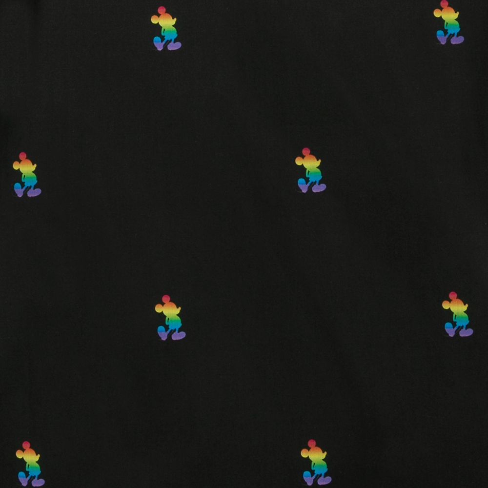 Disney Pride Collection Mickey Mouse Woven Shirt for Adults