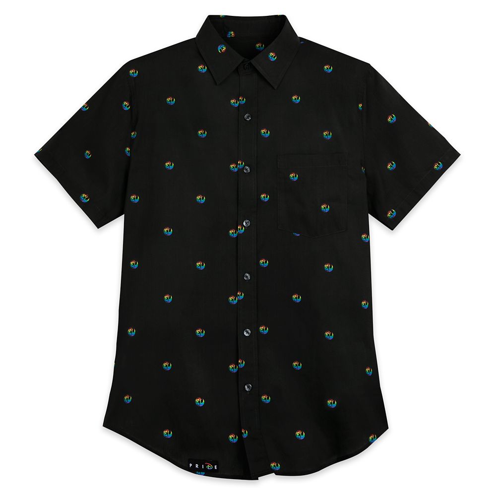 Star Wars Pride Collection Woven Shirt for Adults is available online for purchase