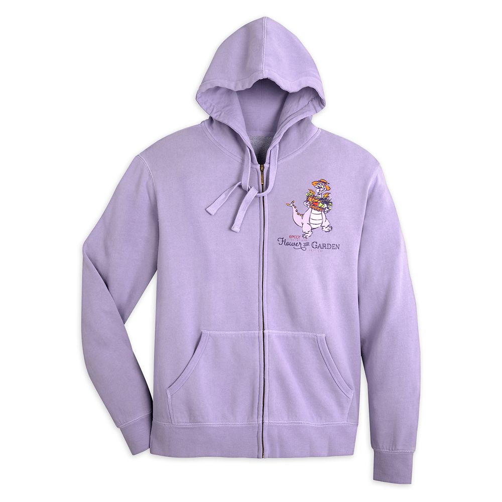 Figment Zip Hoodie for Adults – Annual Passholder – EPCOT International Flower and Garden Festival 2022