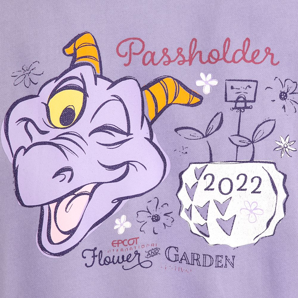 Figment Zip Hoodie for Adults – Annual Passholder – EPCOT International Flower and Garden Festival 2022