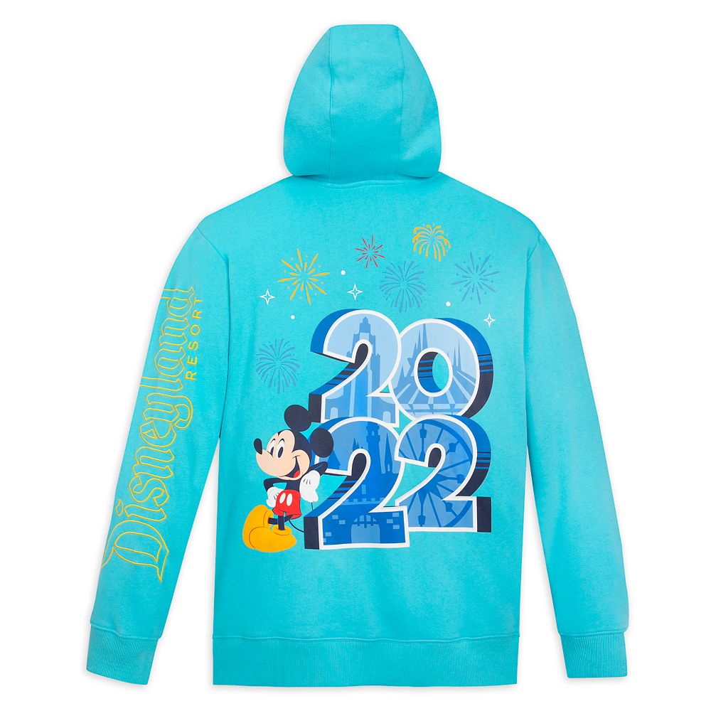 Mickey Mouse and Friends Pullover Hoodie for Adults – Disneyland 2022