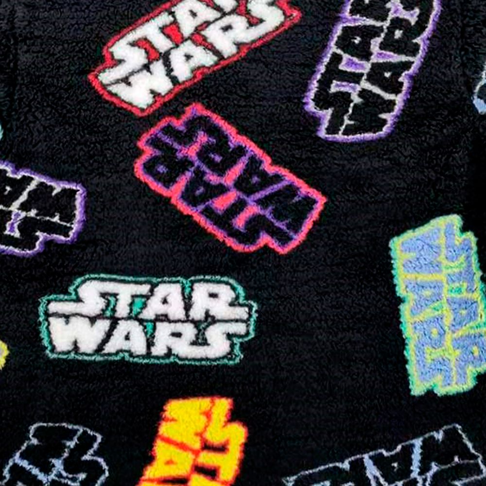 Star Wars Logo Sherpa Fleece Pullover for Adults