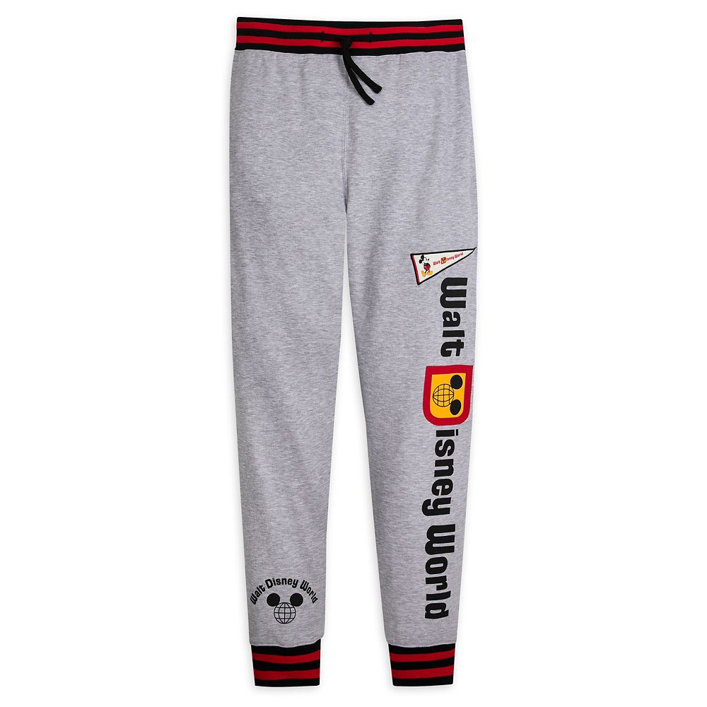 Walt Disney World Pennant Jogger Sweatpants for Adults now out