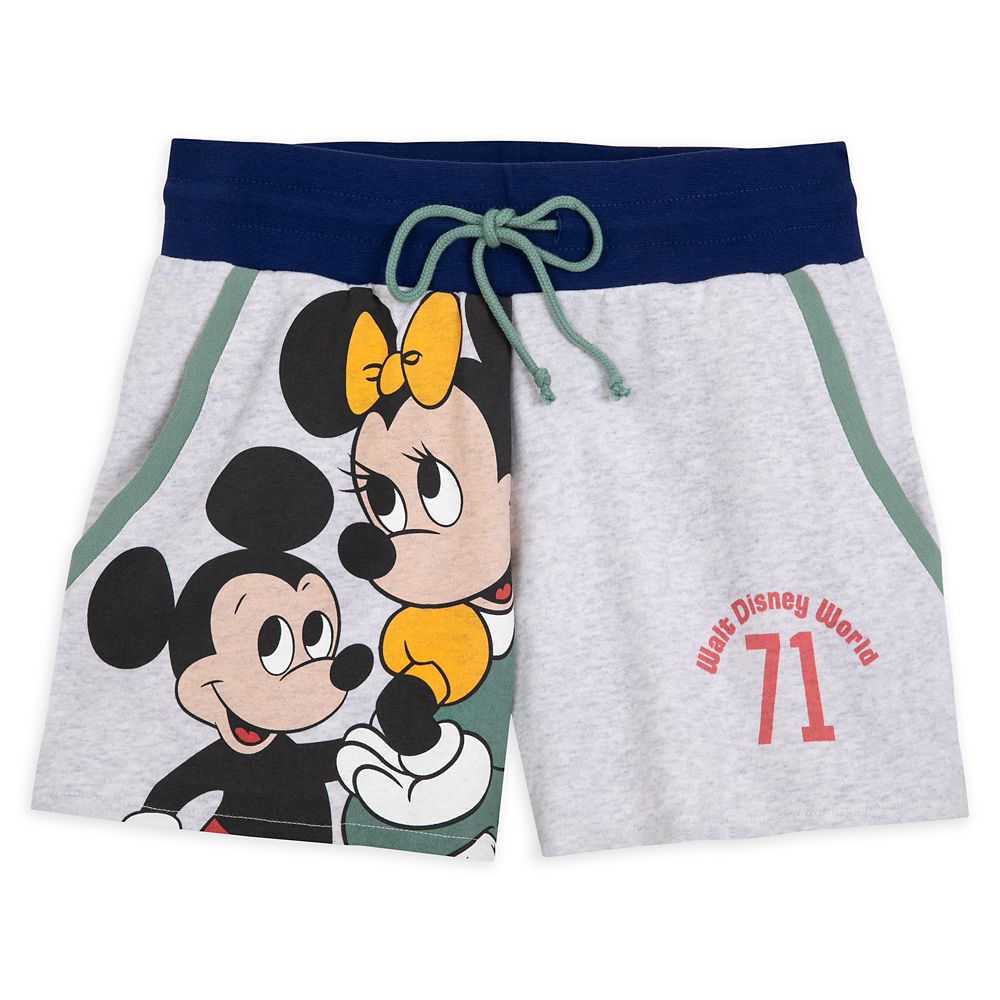 Mickey and Minnie Mouse Knit Shorts for Women – Walt Disney World 50th Anniversary has hit the shelves