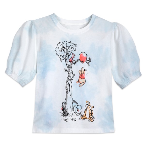 Winnie the Pooh and Pals Tie-Dye Fashion Top for Women