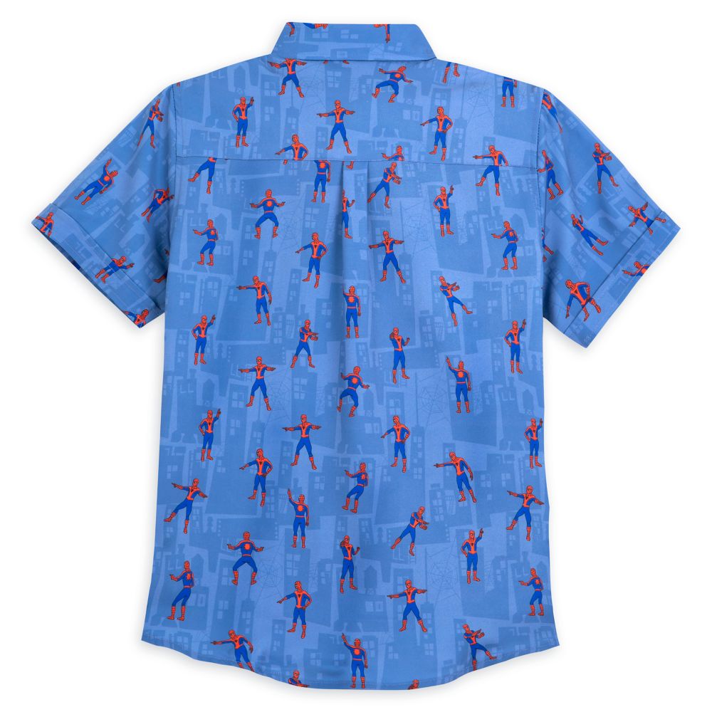 Spider-Man Woven Shirt for Adults by RSVLTS