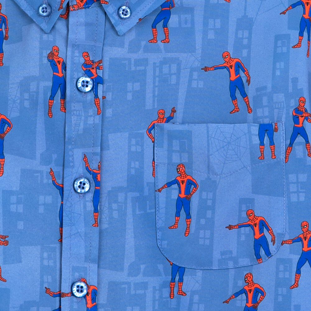 Spider-Man Woven Shirt for Adults by RSVLTS