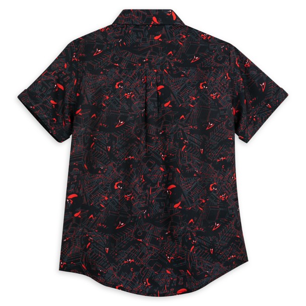 Spider-Man Miles Morales Woven Shirt for Adults by RSVLTS