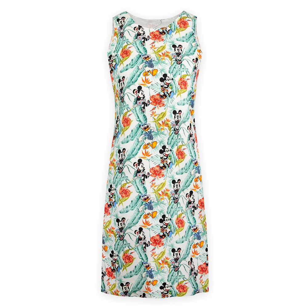 Mickey Mouse and Friends Woven Dress for Adults by Tommy Bahama available online