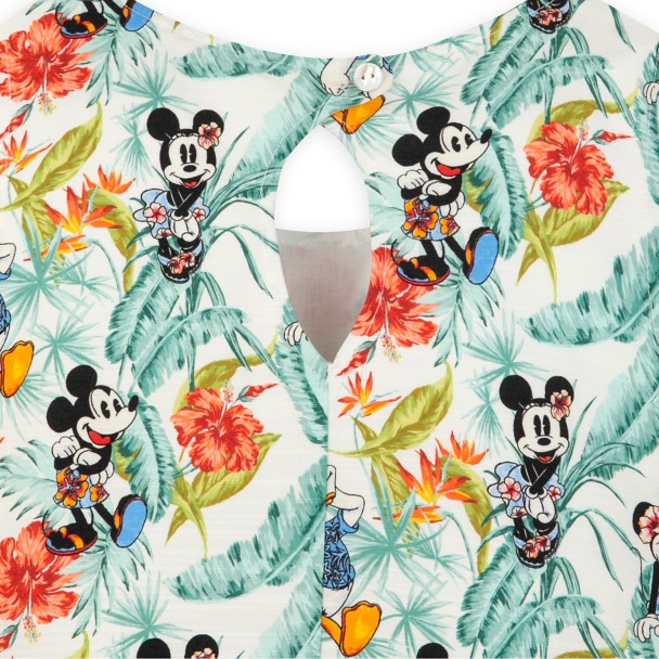 Mickey Mouse and Friends Woven Dress for Adults by Tommy Bahama