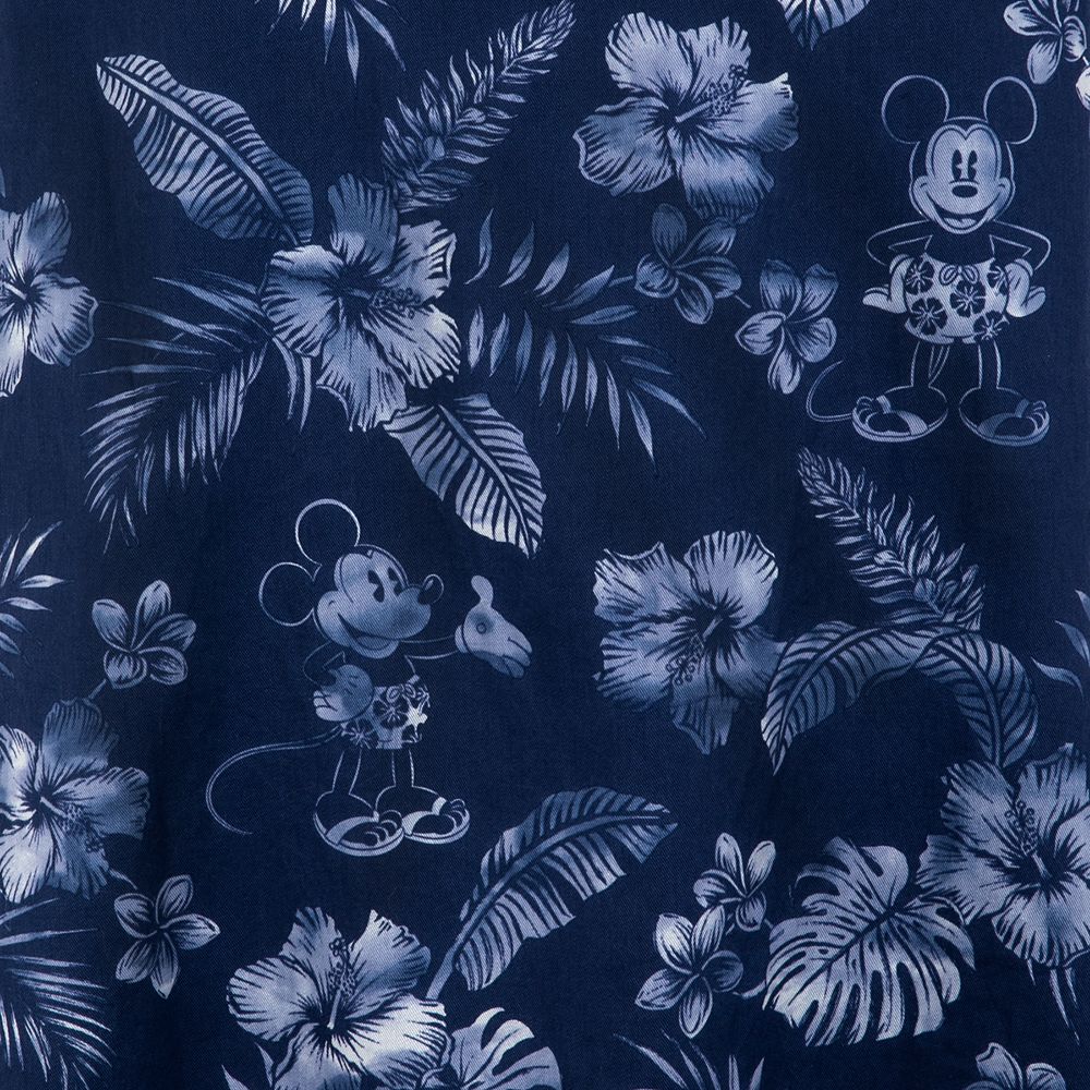 Mickey Mouse Indigo Woven Dress for Adults by Tommy Bahama