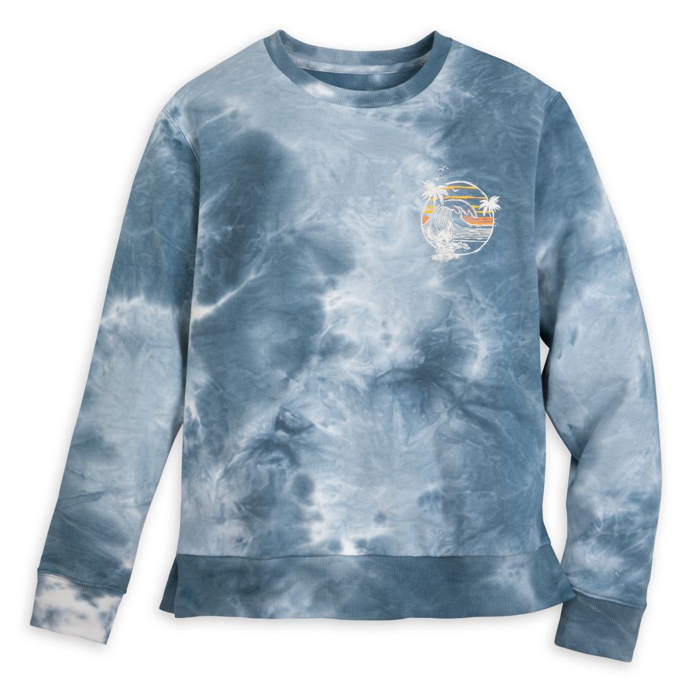 Disney Ladies Lilo and Stitch Sweatshirt - Ladies Classic Lilo and Stitch  Tie Dye Long Sleeve Skimmer : : Clothing, Shoes & Accessories