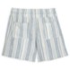 Stitch Striped Shorts for Women