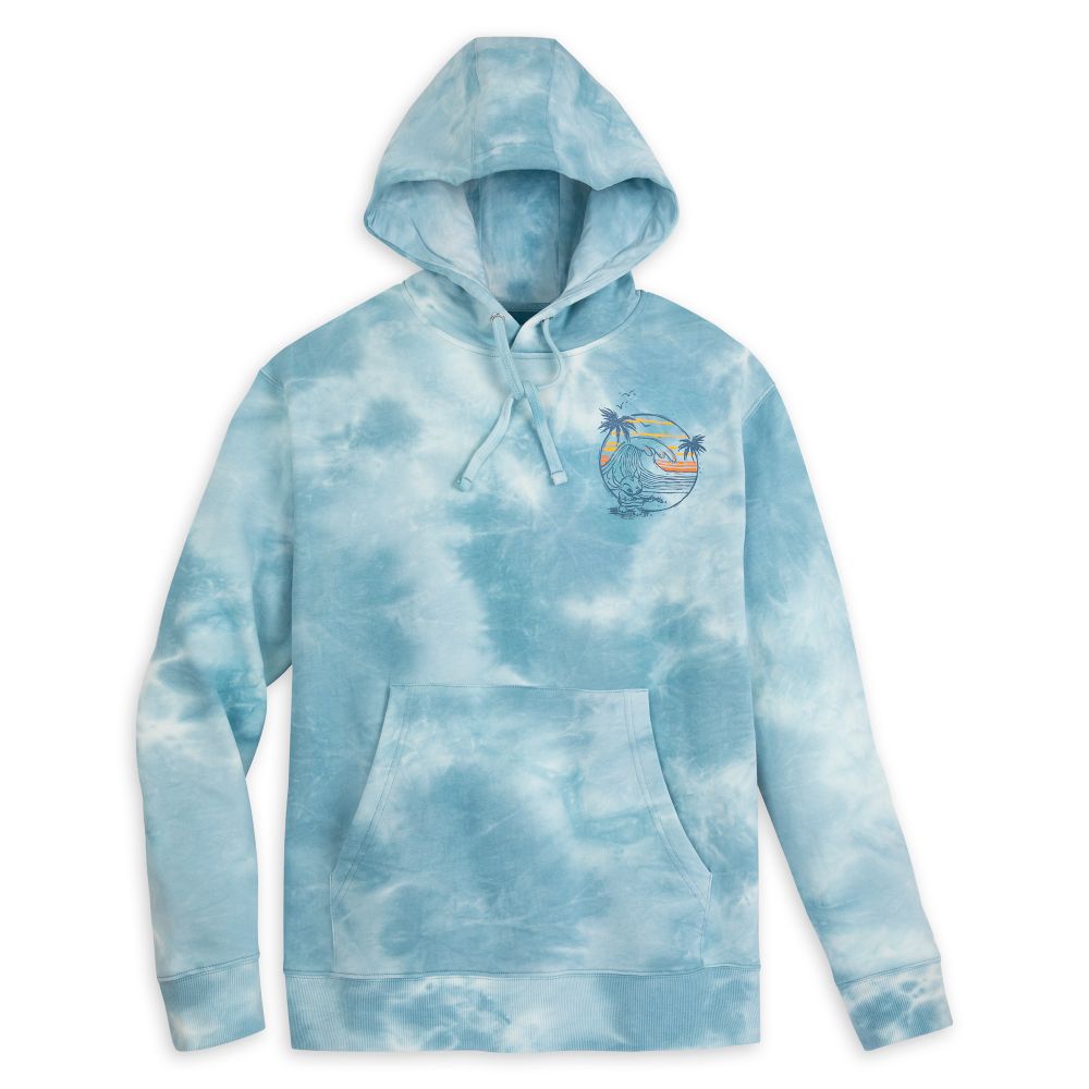 Stitch Tie-Dye Pullover Hoodie for Adults now out