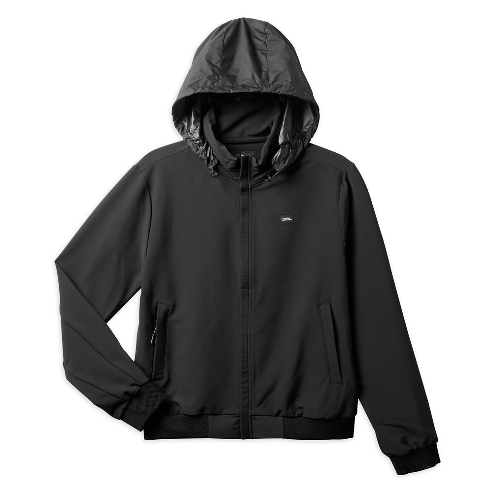 National Geographic Bomber Jacket with Hood for Adults