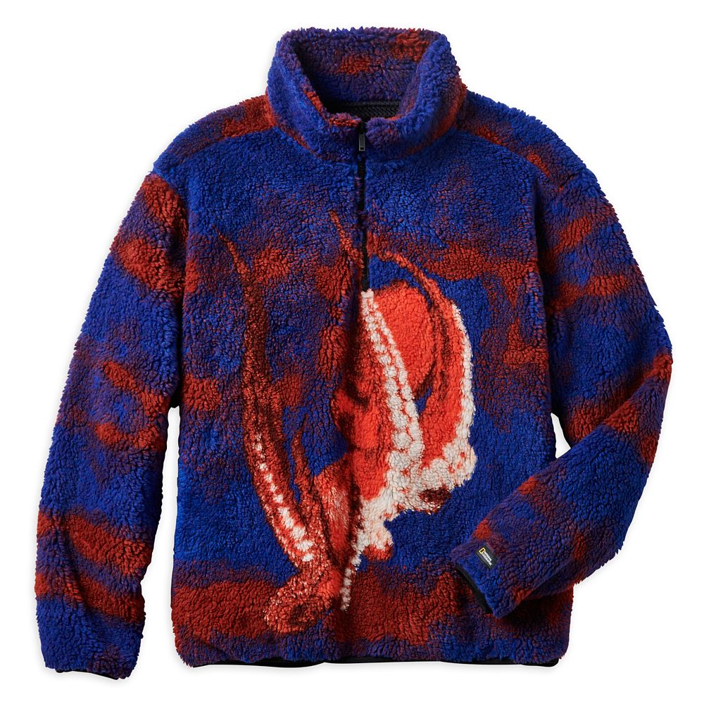National Geographic Octopus 1/4 Zip High Pile Jacket for Adults is now available for purchase