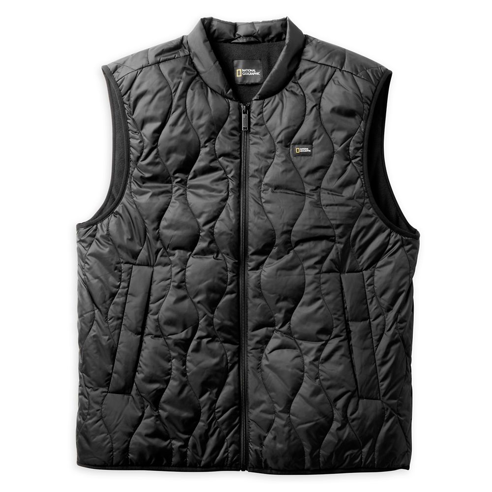 National Geographic Quilted Vest for Adults now available