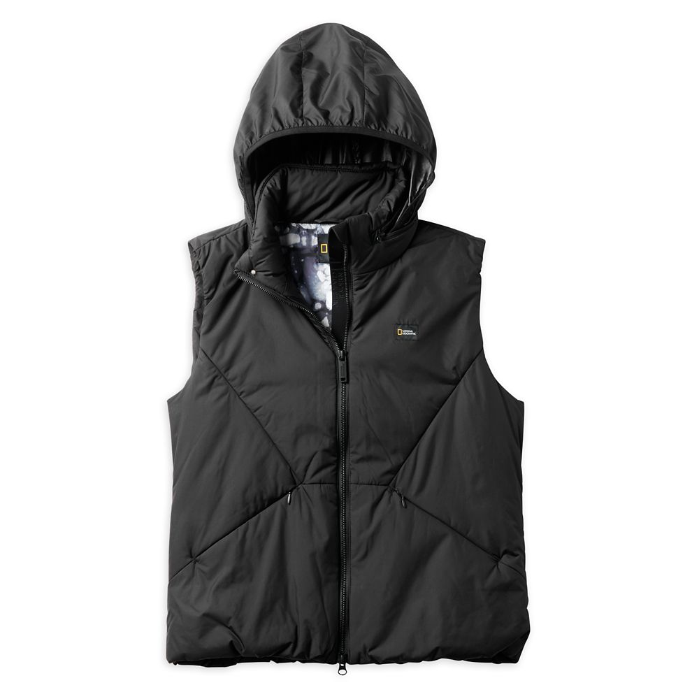 National Geographic Polar Ice Quilted Vest for Women – Black