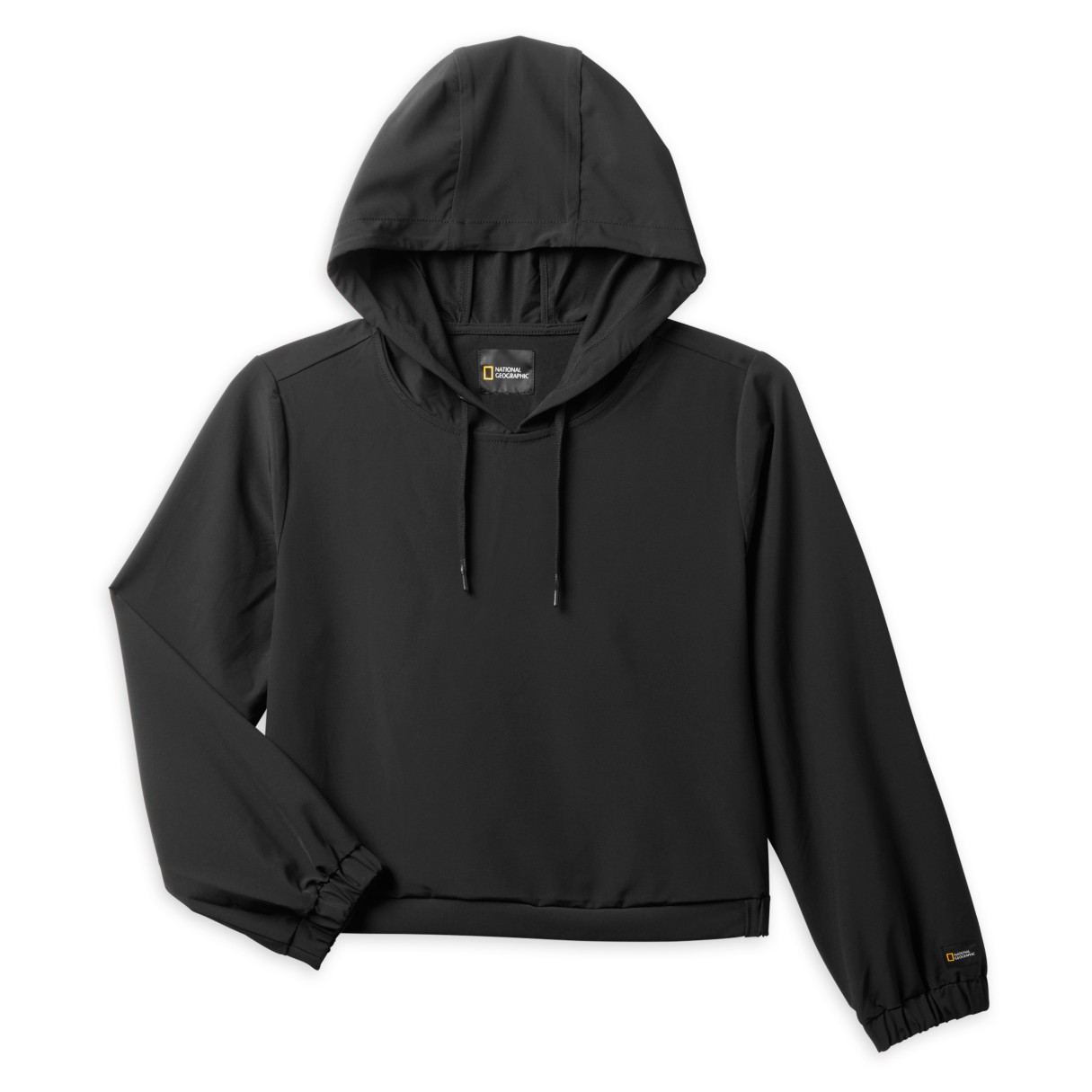 National Geographic Pullover Hoodie for Women – Black