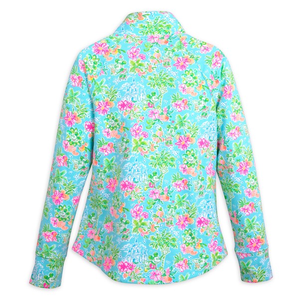 Mickey and Minnie Mouse Skipper Pullover for Women by Lilly Pulitzer – Walt Disney World