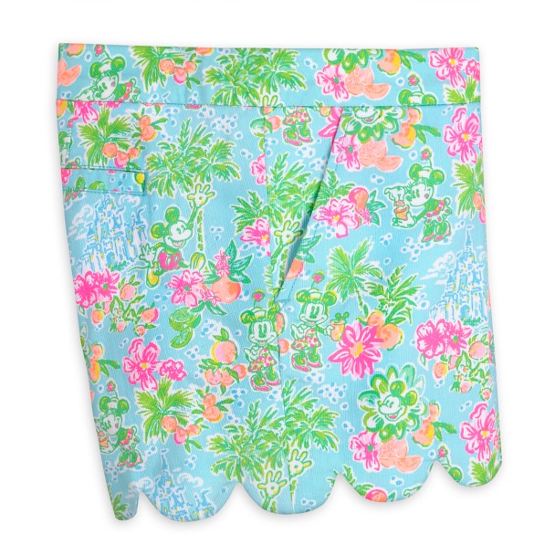 Mickey and Minnie Mouse Buttercup Shorts for Women by Lilly Pulitzer – Walt Disney World