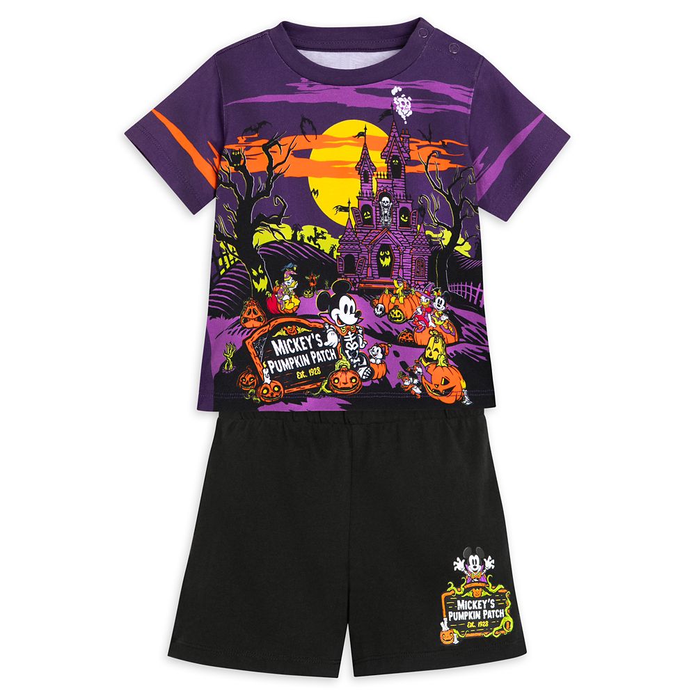Mickey Mouse and Friends Halloween T-Shirt and Shorts Set for Baby