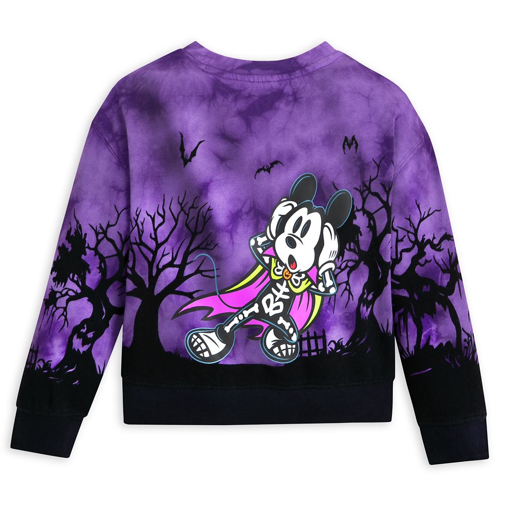 Mickey and Minnie Mouse Halloween Pullover Sweatshirt for Kids