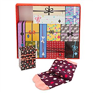 Disney Socks Advent Calendar Gift Set for Women