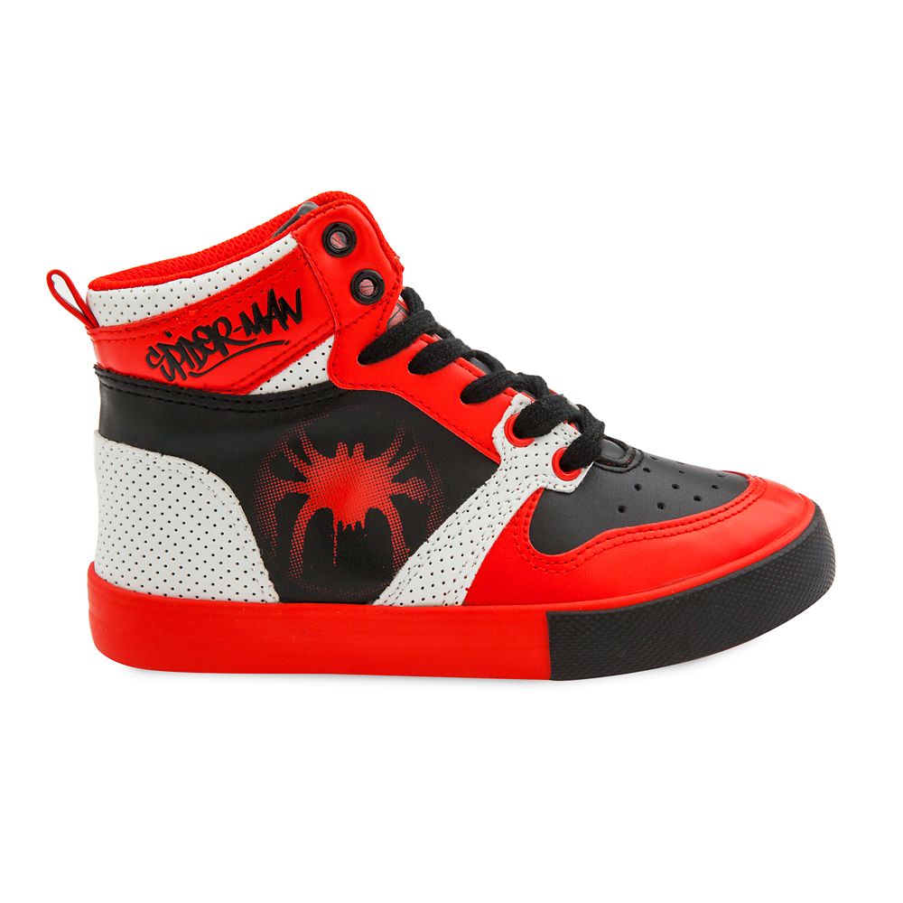spiderman high top sneakers